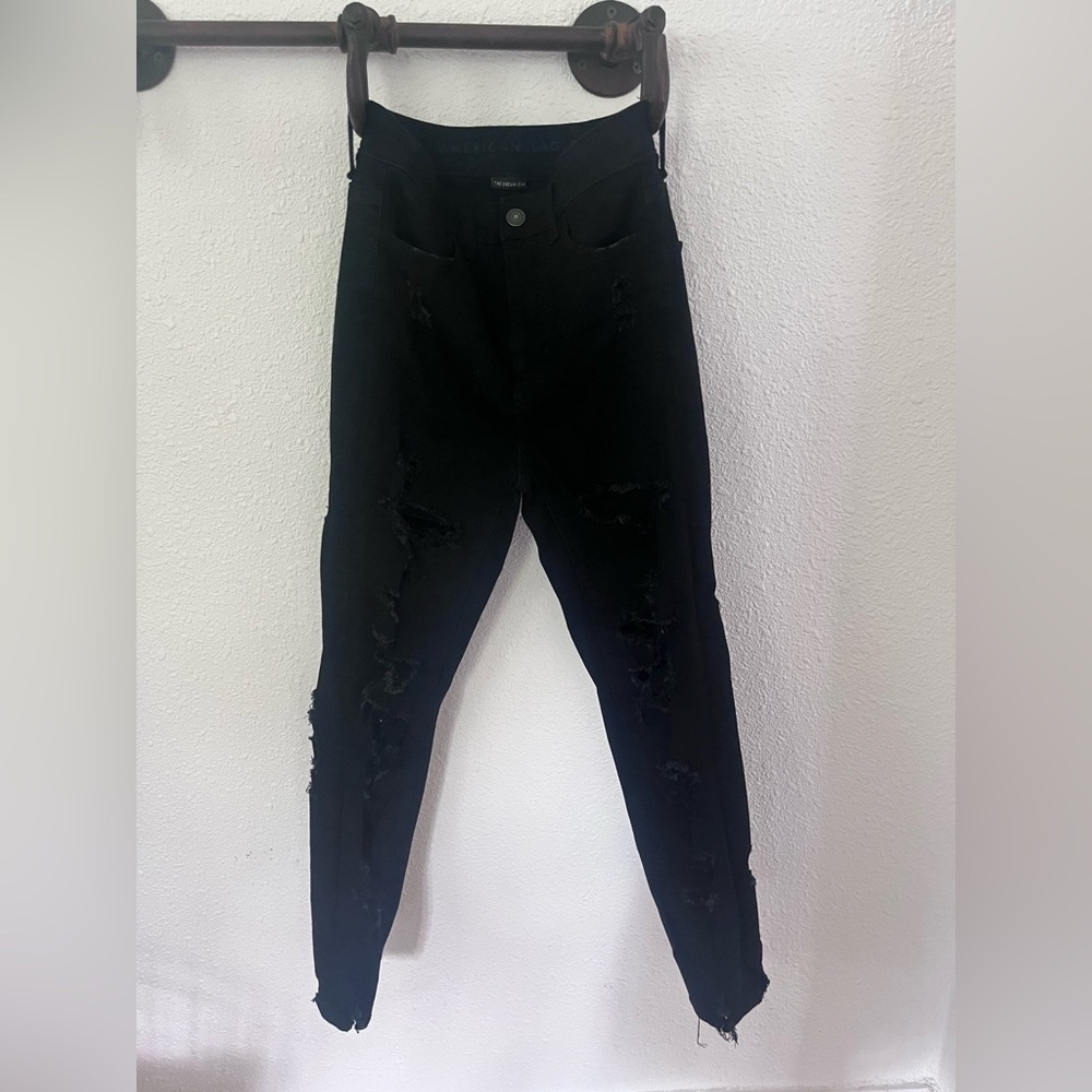 Brand new without tags. Bought and never wore or washed. They are distressed.